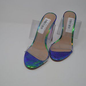 Aldo Fulmer Lucite Block Heel